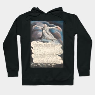 America. A Prophecy, Plate 10, "The Terror Answered...." by William Blake Hoodie